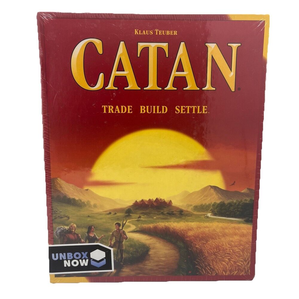 Settlers of Catan 5th Edition Trade Build Settle Board Game Klaus Teuber - NEW